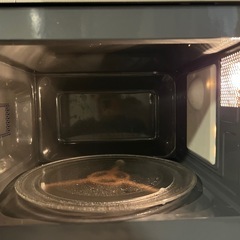 電子レンジ　アイリスオーヤマ　2023年製　黒の画像