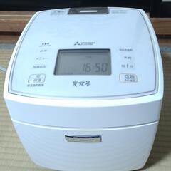 三菱　ジャー炊飯器　1.8L 6合　NJ-VV187-W　2017年製　使用可能か不明