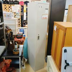 KOKUYO（コクヨ）ロッカー 鍵付き 定番のグレーカラー 小さい凹みあり【こちらは店舗です。浜村鹿野温泉ICから3分 買取本舗 宮本リサイクル 営業時間9～19時 定休日水曜のみ←連絡できませんm(_ _)m】の画像