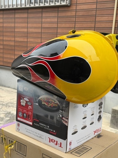 バルカンVN400 VN400c 純正タンク　フレイムス塗装　ファイヤーパターン バルカンVN400 VN400c 純正タンク フレイムス塗装 ファイヤー