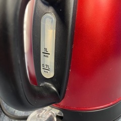 ★T-FaL★電気ケトル K1271FJP 1.0L ワインレッドの画像