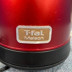 ★T-FaL★電気ケトル K1271FJP 1.0L ワインレッドの画像