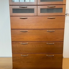 木製タンスキャビネット