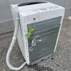 ★動作〇★ 洗濯機 SHARP ES-GE60K-T 6kg Ag+イオンコート 穴なし槽 風呂湯 送風乾燥 2010年製の画像