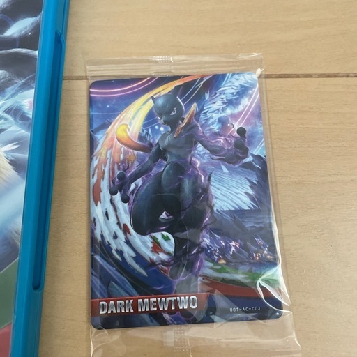 WiiU ポッ拳 ダークミュウツー 未開封特典カード付き