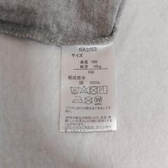 アンパンマン　ばいきんまん　めいけんチーズ　Tシャツ　グレー色　100cmの画像
