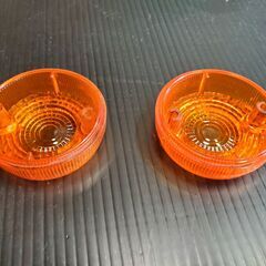 ☆★　カワサキ　？　エストレア　２５０TR　ウインカーレンズ　２個　★☆の画像