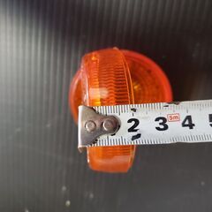 ☆★　カワサキ　？　エストレア　２５０TR　ウインカーレンズ　２個　★☆の画像