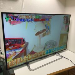 SHARP 2015年　50インチ　液晶カラーテレビ　LC-50W20 美品 【糸島市内 送料無料】250524-1