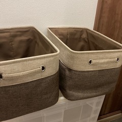 収納　ファブリック　2個セット