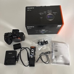 Sony α7S III ミラーレス一眼カメラ本体・付属品・箱ありの画像