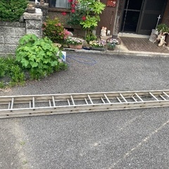 アルミ2連はしご　約4m×2の画像