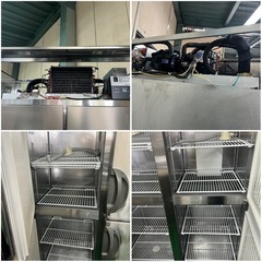 2015年 フクシマ縦型冷凍冷蔵庫2扉 フクシマ縦型冷凍冷蔵庫(2冷凍2冷蔵)2015年