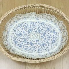 かご-2　横40㎝×縦32㎝×高さ9㎝　中古品の画像