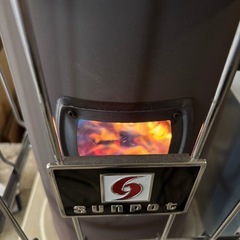煙突型石油ストーブ　サンポットKSH-10BS 2017年製の画像