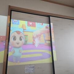 ホワイト シーリングライト プロジェクター機能付きの画像