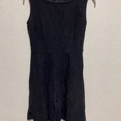 黒　ワンピース　ノースリーブ　Sサイズ