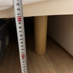 セミダブルベッド　【無印良品】足付きマットレスの画像