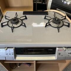 【引取先決まりました！】 ガスコンロ 都市ガス ホース付き ガステーブル リンナイ RTS-S630VCTSの画像