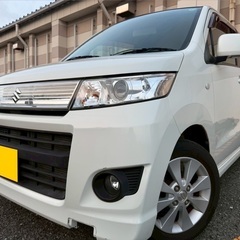 超低走行4万キロ☆月々9千円〜分割払い可‼️ 車検2年付き！【名義変更代込み】☆スズキ ワゴンRスティングレー☆Bluetooth対応ナビ付き☆走行中DVD見れます☆ETC付き☆プッシュスタート☆ドライブレコーダー付きのフル装備☆事故修復歴無し☆純正アルミ☆そのまま乗って帰れます！の画像