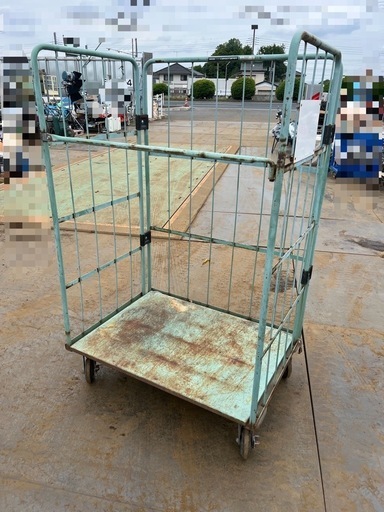 中古カゴ台車 、業務用台車