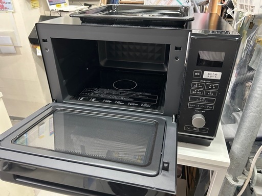 【ヤマゼン　オーブン電子レンジ】★2024年製　クリーニング済み/6ヶ月保証付き【管理番号12405】中