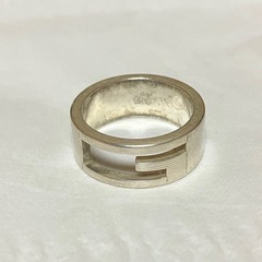 GUCCI グッチ Gロゴ シルバーリング 925 17号