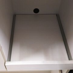 ★ジモティー割有★IRIS OYAMA/アイリスオーヤマ　食器棚　ホワイト　IKZ-883の画像
