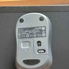 ロジクール ワイヤレスマウス 静音　M221の画像