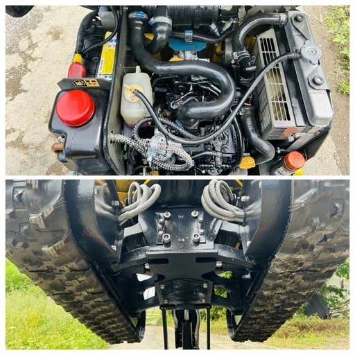 ヤンマー(YANMAR)●ミニユンボ●SV08●ゴムキャタ新品●軽油●倍速付き●0.8tクラス●425時間●可変脚●0.8tクラス●陸