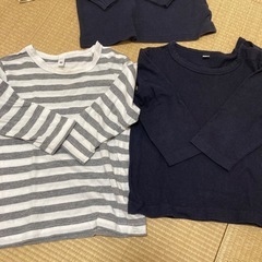 無印　長袖　5枚セット　80センチの画像