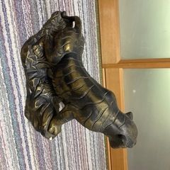 虎の置き物の画像