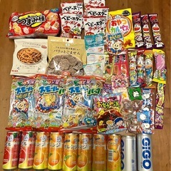 お菓子とジュース