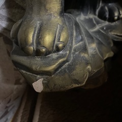 虎の置き物の画像
