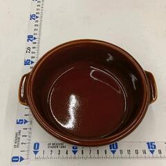 0524-182 丸型　グラタン皿　15cm美品