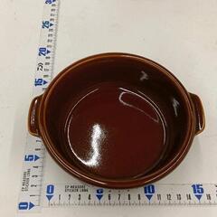 0524-183 丸型　グラタン皿　15cm美品