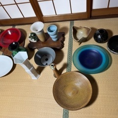 花器　花瓶　水盤いろいろ　生花用の画像