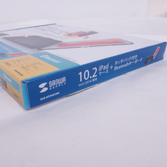 SANWA SUPPLY (サンワサプライ)  10.2インチiPad専用ケース付きキーボード SKB-BTIPAD2BK 未使用品 【コンプオフ金沢野々市店】の画像