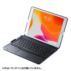 SANWA SUPPLY (サンワサプライ)  10.2インチiPad専用ケース付きキーボード SKB-BTIPAD2BK 未使用品 【コンプオフ金沢野々市店】の画像