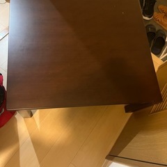 無印良品　こたつにもなるローテーブル