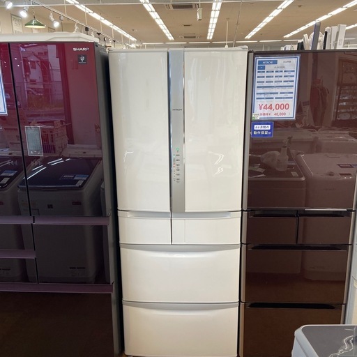HITACHI 6ドア冷蔵庫 2018年製