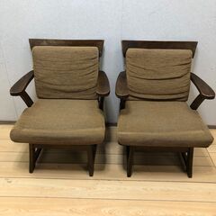 回転式 木製椅子 アームチェア 和モダン ダイニングチェア 回転...