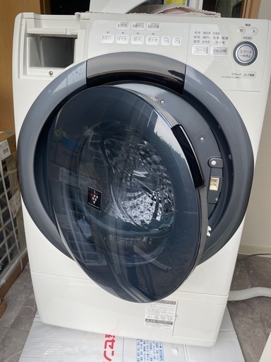 SHARP ES-S7D-WL ドラム式電気洗濯乾燥機 (Dilmud) 野々市の生活