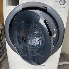 SHARP(シャープ) ドラム式洗濯機 ES-S7D-WL 2019年モデル