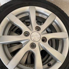 ノーマルタイヤ 夏タイヤ ホイール付き 155/65R14 75Sの画像