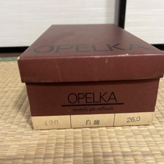 紳士用　革靴　OPELKAの画像