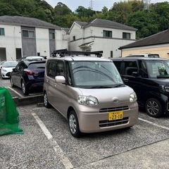 ダイハツ　タント ルーフキャリア付き