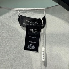 新品 TAHARI 羽織 紺色 3way着用可 Linocielの画像
