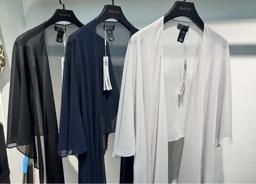 新品 TAHARI 羽織 紺色 3way着用可 Linociel