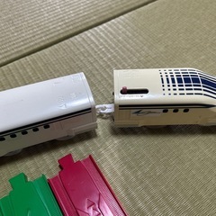 プラレール レールで速度チェンジ　リニアモーターカー スピードかえレール付きの画像